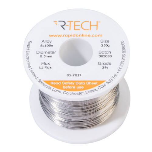 R-TECH 857017 SC100e Solder 2% L1 Flux