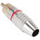Adapter Audio Coaxial Cable Connector RCA Plug seamless 10 pcs 2