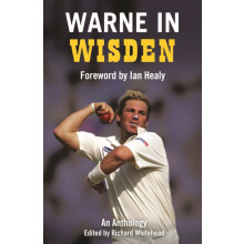 Warne in Wisden Hardcover Book