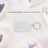 10pcs Transparent Blank Insert Photo Picture Frame Key Ring Split keychain 3