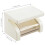 Waterproof Toilet Paper Holder Tissue Roll Stand Box with Shelf Rack Bathroom 6