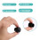 10 Pcs Rubber Cone Shape Desk Feet Protector Chair Leg Tip Pad Black 5