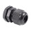 50 x Black Plastic Waterproof Connector PG11 5-10mm Diameter Cable Gland 6