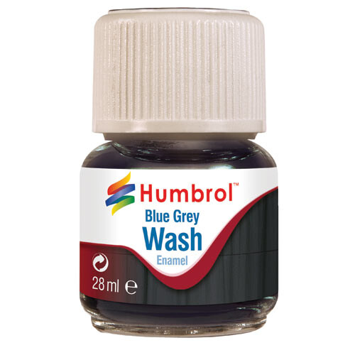 Humbrol HUMBROL AV0206 Enamel Wash Blue Grey 28ml