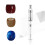 (Gold)Electronic Cigarette Oil Container Reusable Filter Men Suitable Multiple Coil 7