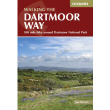 Walking the Dartmoor Way by Sue Viccars Paperback Book