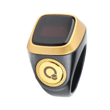 0,49 Zoll Bildschirm Smart Finger Ring USB aufladbar APP-Konnektivität