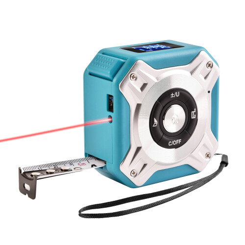3-in-1 Laser & Digital Tape Measure 16ft/131ft, Rechargeable, Multi-Function 1