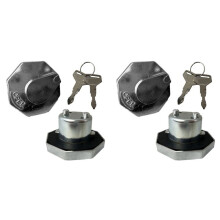 2X New High Quality Fuel Tank Cap Assembly Fuel Tank Lock MB022737 for L-200 L-300 T3000