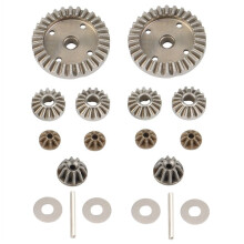 2 Set Metal Differential Gear for HBX 16889 16889A 16890 16890A SG1601 SG1602 1/16 RC Car Spare Parts Accessories