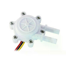 Débitmètre d'eau rapide 1/4" (compteur de fluide 02-8 L/min) pour fontaine à eau