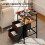 Levede Bedside Table Side Cabinet Storage Nightstand Charging Station 2 Drawers 2
