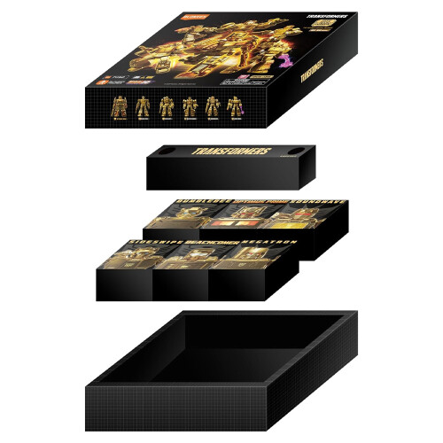 Blokees Transformers: The Golden Lagoon Defence Model Kit 6-Pack 2