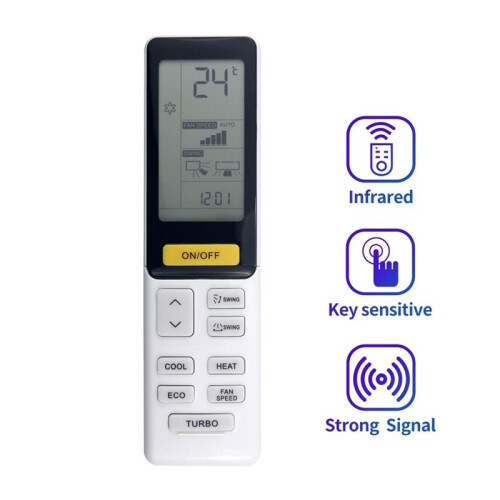 Replace 0010402886BD Air Conditioner Remote Control for  Air Conditioner 0010402886BD Remote Control 1