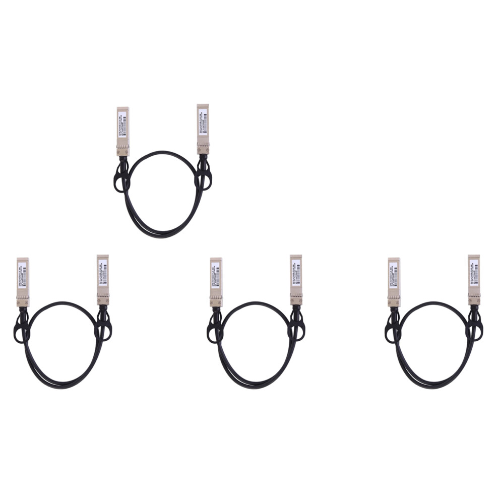 4X 10G Sfp+ Twinax Cable, Direct Attach Copper(Dac) 10Gbase Sfp Passive Cable For Sfp-H10gb-Cu1m,,(0.5M) 6133266968099