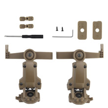 Helmrailadapter voor COMTAC3 ComTac-Accessoires Headsethouder Geschikt voor Ops Core ARC Team Wendy MLOK Rail-Zoals Afgebeeld