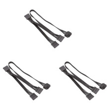 3X Câble D'Alimentation Périphérique 5 Broches à 3 pour Bloc D'Alimentation Modulaire Enermax