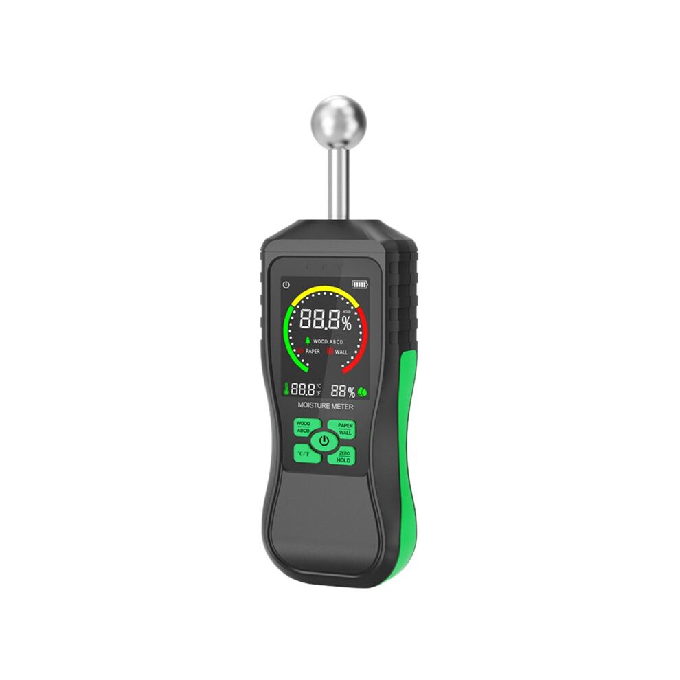 Digital Wood Moisture Meter Non-Contact Timber Damp Detector Hygrometer Alarm Humidity Tester Pinless Moisture Detector 4711618785284