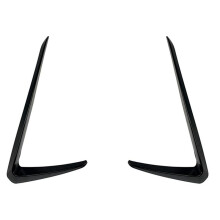 1 Pair Car Front Bumper Spoiler Splitter Cover Fog Light Splitter Trim for 7 MK7 2013-2016 Front Knife