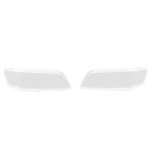 Car Left + Right Headlight Shell Lamp Shade Transparent Lens Cover for Lancer Evolution 2005-2006