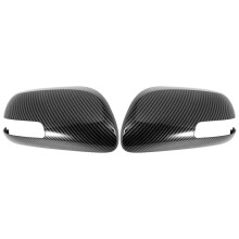 1 Pair Rearview Side Mirror Case Housing Cover for Vios 2008-2013 Aurion Camry Asian Model 2006-2011