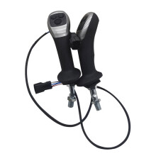 Escavatore Gommato Conversione Clipper Pinza Maniglia Joystick In Ferro Maniglia Valvola Pilota A Triplo Pulsante