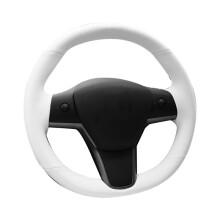 Cubierta del Volante del Coche Cosida A Mano para Modelo 3 Modelo X Modelo y Modelo S Accesorios de la Cubierta del Manejar