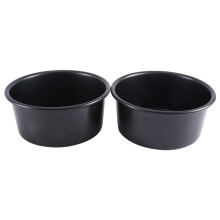 6Inch Cake Pan Set van 2, Anti-Aanbak Aluminium Profiel Kleine Ronde Cake Pannen Tin voor Bakken Verjaardag Bruiloft Layer Cakes