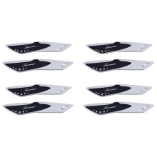 8X Front Car Windscreen Wiper Spoiler Presser with Rhinestone
