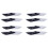 8X Front Car Windscreen Wiper Spoiler Presser with Rhinestone 1