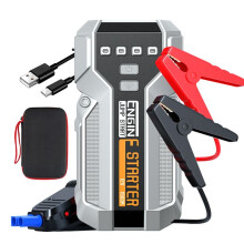 Car Battery Jump Jump Box (3.5Lgal Gas/2.0gal ), 6400mAh Portable Car Charger Booster Starting Device