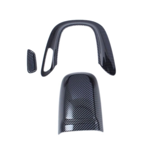 Car Front  Headrest Trim Cover Frame Panel Protector for   C Class W206 2022+ X254 GLC 2023(Carbon)