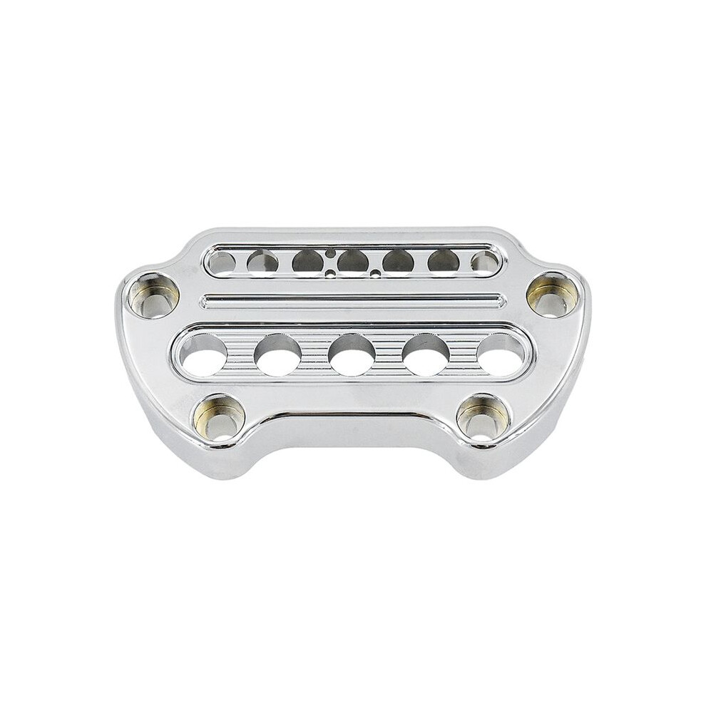 Motorcycle Indicator Handlebar Top Bar Riser Clamp Mount For Sportster Xl883 Xl1200 Dyna Fat Bob Low Rider Light 6034214664127