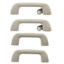 4Pcs Car Inner Roof Armrest Ceiling Pull Handle Door Safety Handle with Hook 74610-52020 for Light Grey