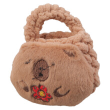 Mini Capybara porte-clés, sac en fourrure douce, étui-02style