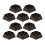 10PCs Blank Backlit Keycaps forMX Switches Mechanical-Black 1