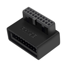 Carte mère USB3.0 19P/20P, adaptateur à 90 degrés, Port-Type B