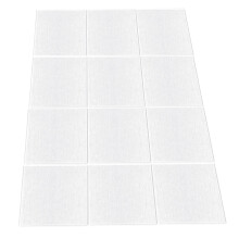 Ensemble de 12 panneaux muraux en mousse acoustique,-Blanc