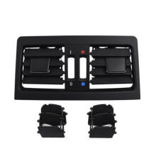 Car A/C Vent Outlet Rear Center Console Air Outlet Vent Grille Cover for 3 Series E90 E91 2005-2012