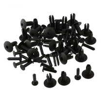 pour 51118174185 Seuil de Porte Roue Voiture Rivets Arc Clips RéParation de Retenue 100 PièCes Garniture de Pare-Chocs
