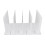 Modern Plastic Shelf Divider Holder with 5 Boards, ABS Closet Organizer 3