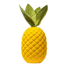 Natural Rubber Pineapples Dog Toy-  Large rubber pineapp