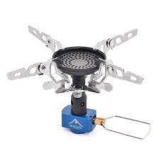 WIDESEA Outdoor-Camping-Gasbrenner 3300 W mit Zünder - Tragbarer Kocher für Camping und Survival