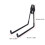 Multipurpose Garage Wall Hooks 2 Pack Sturdy Metal Storage Hangers 16.5cm Size 11
