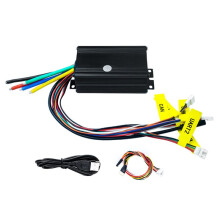 Controlador de Motor Sem Escova 75100 FOC Single Drive ESC para E-Bike Scooter EléTrico 4-16S 50A 75V Controlador de Velocidade