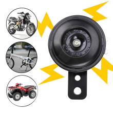 2 Stuks Motorfiets Elektrische Claxon Universele Waterdichte Ronde Luide Claxon Luidsprekers 12V Claxon 1.5A 105db Signaal