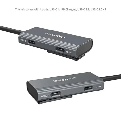 4598 USB-C Hub 4-in-1 PD/USB-C 3.1/USB-C 2.0 with Audio Adapter 2