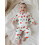 (12-18 Months, Beige) Σετ πιτζάμες νήπια, τεμάχια σατέν. 5