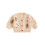 (0-3 Months, Beige) Χριστουγεννιάτικη ζακέτα Santa τον χειμώνα 1