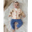 (6-9 Months, Beige) Χριστουγεννιάτικη ζακέτα Santa τον χειμώνα 4